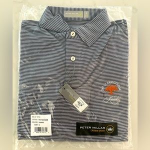 NWT Men’s Peter Millar Featherweight Golf Polo, Kiawah The Ocean Course